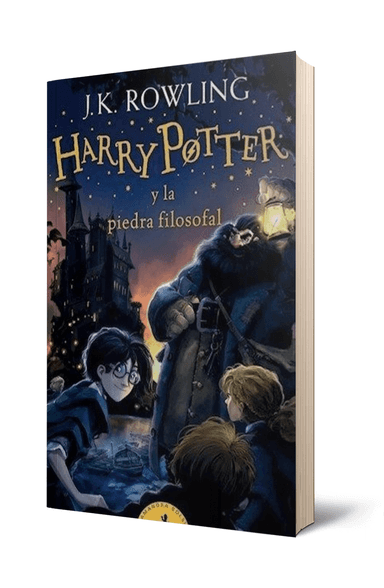Portada de 1. Harry Potter y la piedra filosofal